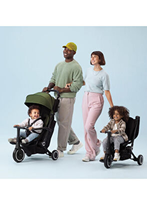 SmarTrike Traveler Hepsi Bir Arada Onyx Black Kabin Boy Bebek Arabası ve Bisiklet  - 7