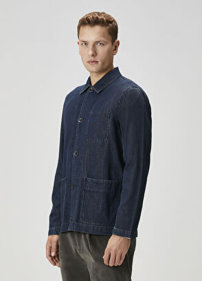 Rag&Bone Evan İndigo Denim Jacket - 3