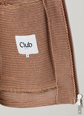 Beymen Club Kahverengi Pudra Örgü Görünümlü Ceket - 10