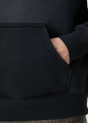 Purple Brand Siyah Kapüşonlu Logo Detaylı Sweatshirt - 6