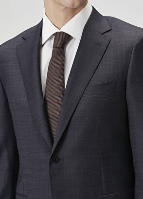 Koyu Lacivert Yün Takım Elbise - Görsel 7