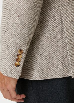 Brunello Cucinelli Beige Cashmere Jacket - 6