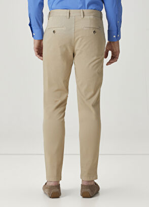 Beymen Club Slim Fit Bej Chino Pantolon - 3