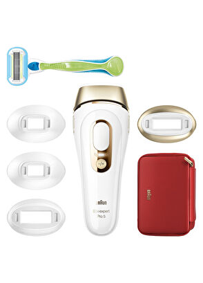 Braun Silk·Expert Pro 5 PL5382 Çanta ve 4 Başlıklı IPL Lazer Epilasyon Aleti + Venus Tıraş Makinesi - 8