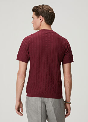 Beymen Club Cherry Chain Knitted Textured Sweater - 5