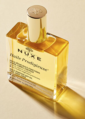 Nuxe Dry Oil For Face, Body And Hair 50 ml + Body Massage Brush - 5