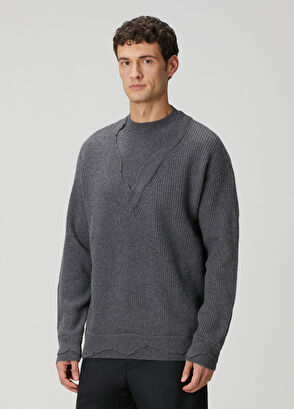 Laneus Gri Yün Kazak - 3