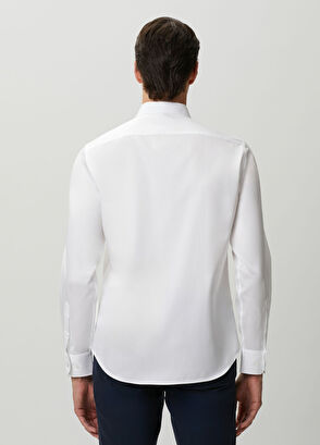 Beymen Club Slim Fit Beyaz Gömlek - 6