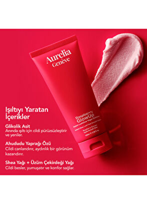 Aurelia Genève Raspberry Glowup Instant Lushglow Exfoliator - 5