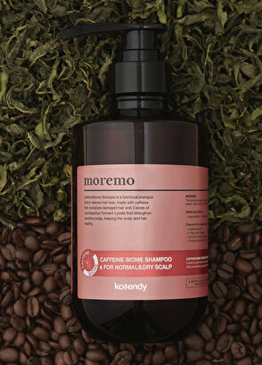 Moremo Caffeine Biome Normal Dry Kuru Saçlar İçin Onarıcı Şampuan 500 ml - 6