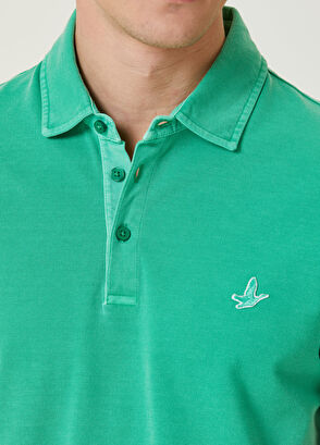 Beymen Club Comfort Fit Yeşil Polo Yaka T-shirt - 6