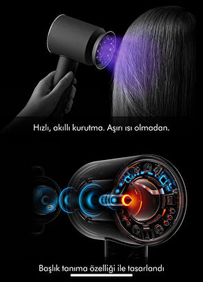 Dyson Supersonic Nural™ Saç Kurutma Makinesi (Prusya mavisi/Parlak bakır) - 6