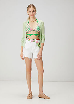 Beymen Club Green Transparent Cardigan - 3