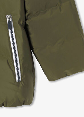 Jacadi Paris Haki Kapüşonlu Erkek Çocuk Şişme Mont - 4