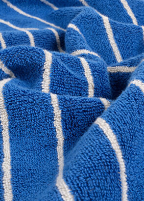 Zsa Zsa Zsu Solid Wide Striped Cotton Yarn Dyed Face Towel 50 x 90 cm - 4