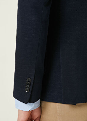 Beymen Club Lacivert Örme Ceket - 7