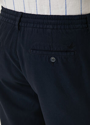 Beymen Club Lacivert Beli Kordonlu Şort - 5