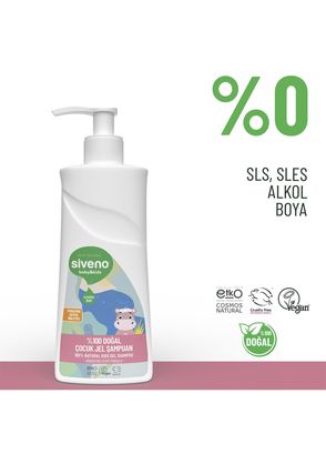 Siveno Hair and Body Anti-Host Newborn Baby Child Gel Shampoo 325 ml - 4