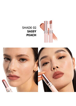 Yves Saint Laurent Lovenude Lip Blusher Kadifemsi Ruj 02 Sassy Peach - 7