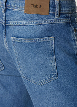Beymen Club Loose Fit Blue Jeans - 5