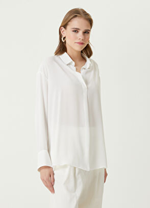 Beymen Club Kırık Beyaz Gömlek - 4