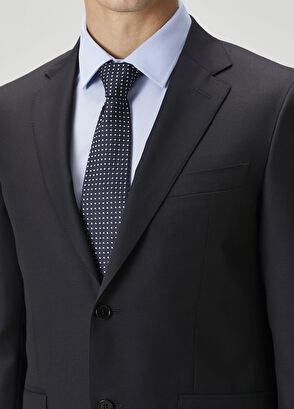 Lacivert Yün Takım Elbise - Görsel 8