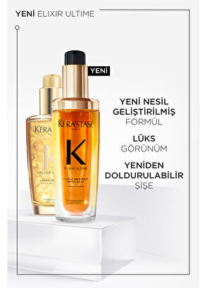 Kerastase Elixir Ultime L'Huile Originale Parlaklık Veren Saç Yağı 75 ml - 4