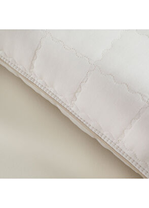 Chakra Kapok Pamuklu Beyaz Yastık 50x70 cm - 3