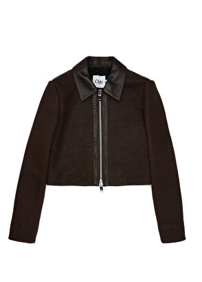 Beymen Club Kahverengi Deri Ceket - 9