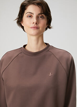 Beymen Club Gül Kurusu Crop Sweatshirt - 3