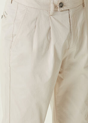 Beymen Club Ekru Pilili Twill Pantolon - 4