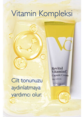 Dermal Dr+MEDM Revital Vitamin C Skin Revitalizing Tone Equalizing Firming Face Cream 75 ml - 3