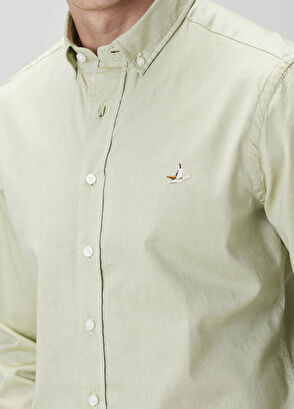 Beymen Club Comfort Fit Green Shirt - 6