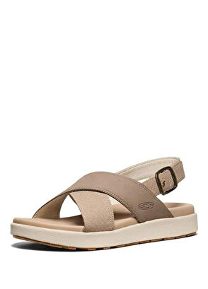 Keen Elle Luxe Backstrap Plaza Taupe Brindle Women's Sandals - 3