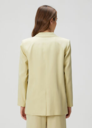 Beymen Collection Yeşil Tek Düğmeli Ceket - 6