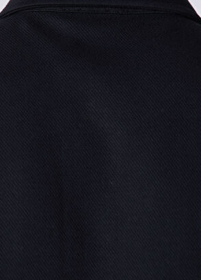 Beymen Club Comfort Fit Black Polo Diagonal Sweatshirt - 8