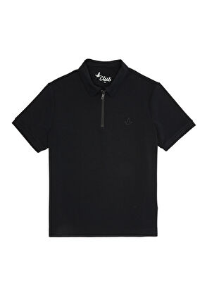 Beymen Club Comfort Fit Siyah Polo Yaka T-shirt - 8