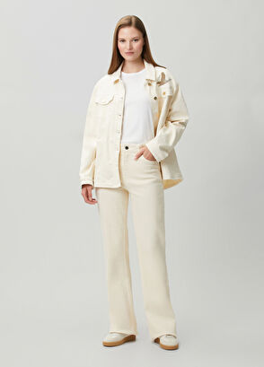 Beymen Club Ecru Shirt Denim Jacket - 8