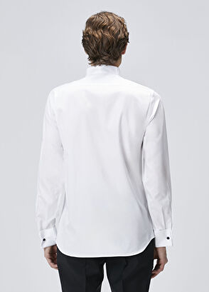 Beymen Collection White Tuxedo Shirt - 6