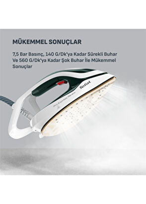 Tefal Pro Express Eco GV9E2 Mavi Buhar Kazanlı Ütü - 6