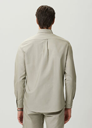 Beymen Club Çağla Parça Boya Comfort Fit Oxford Gömlek - 5