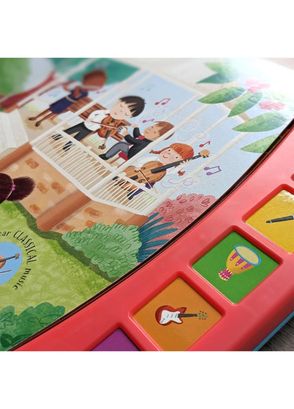 North Parade Publishing - Listen To The Music 6 Button Sound Book ...