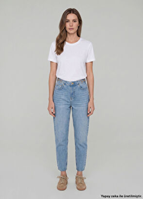 Beymen Club Blue Gold Accessory Jeans - 9