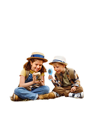 Piili P-KE5 Pembe Mini Çocuk Cep Mikroskobu  - 8