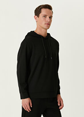 Beymen Club Siyah Kapüşonlu Sweatshirt - 4