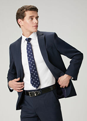 Beymen Club Slim Fit Beyaz Armürlü Non-iron Gömlek - 5