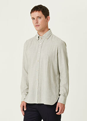 Luigi Borrelli Çok Renkli Pötikare Desenli Gömlek - 3