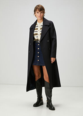 Beymen Club Krem Çizgili Yün Hırka - 3