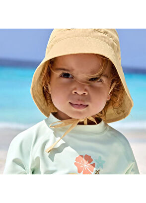 Lassig Flowers UV Korumalı Sea Salt Uzun Kollu Kız Çocuk T-Shirt Mayo - 4