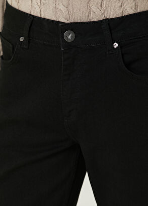 Beymen Club Straight Fit Siyah Jean Pantolon - 4